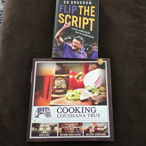 2 Louisiana books : cook book and LSU - Picture 1 of 6